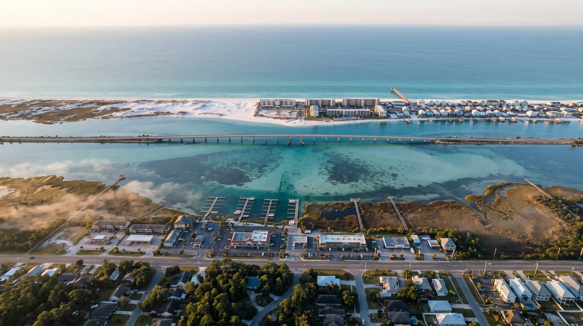 Aerial view of Navarre, FL