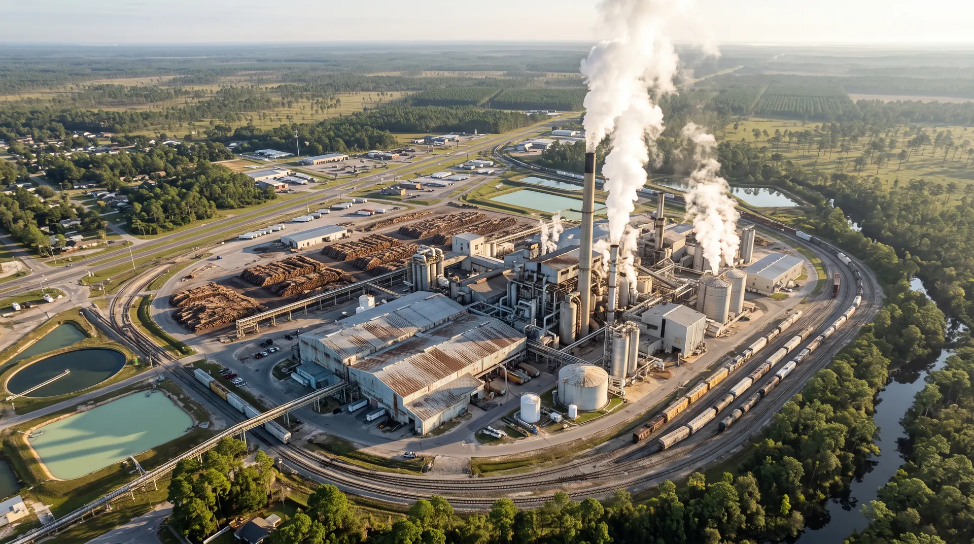 Aerial view of Cantonment, FL